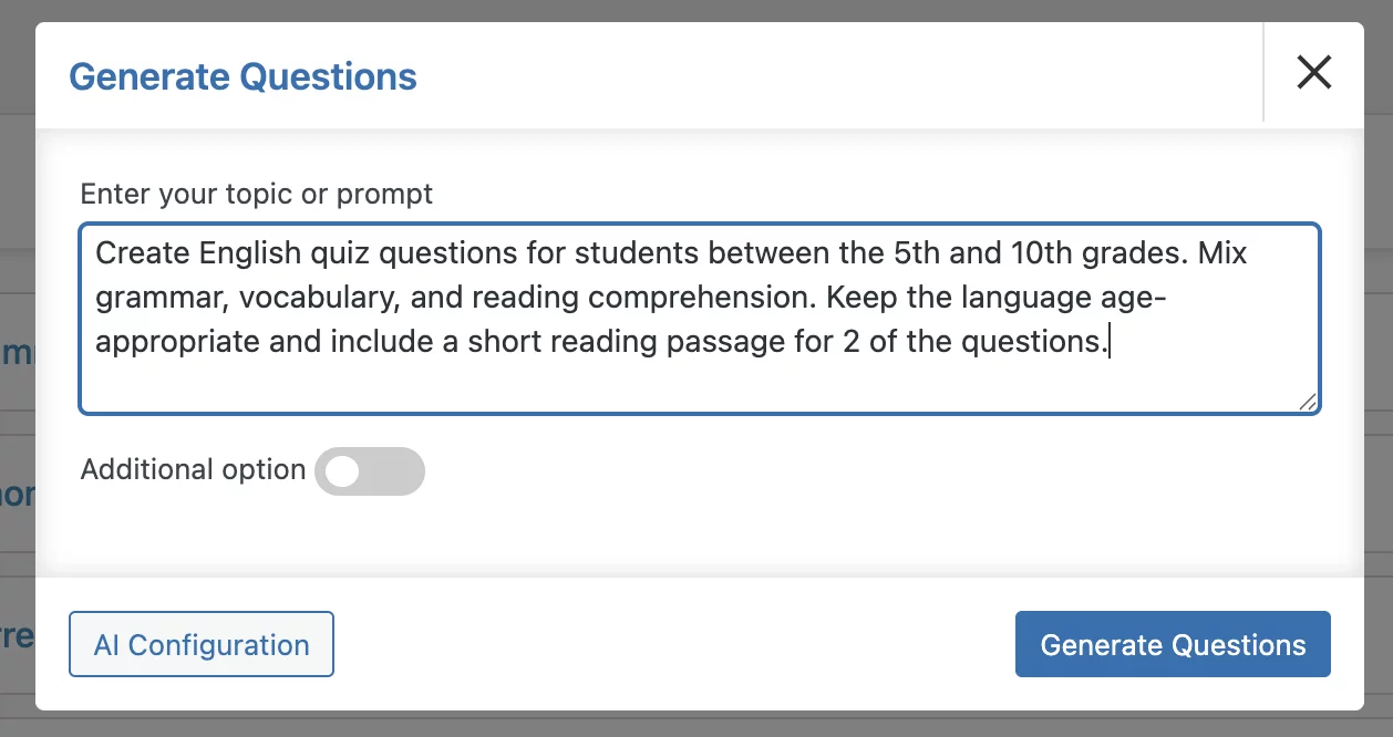 generate-questions-using-a-prompt